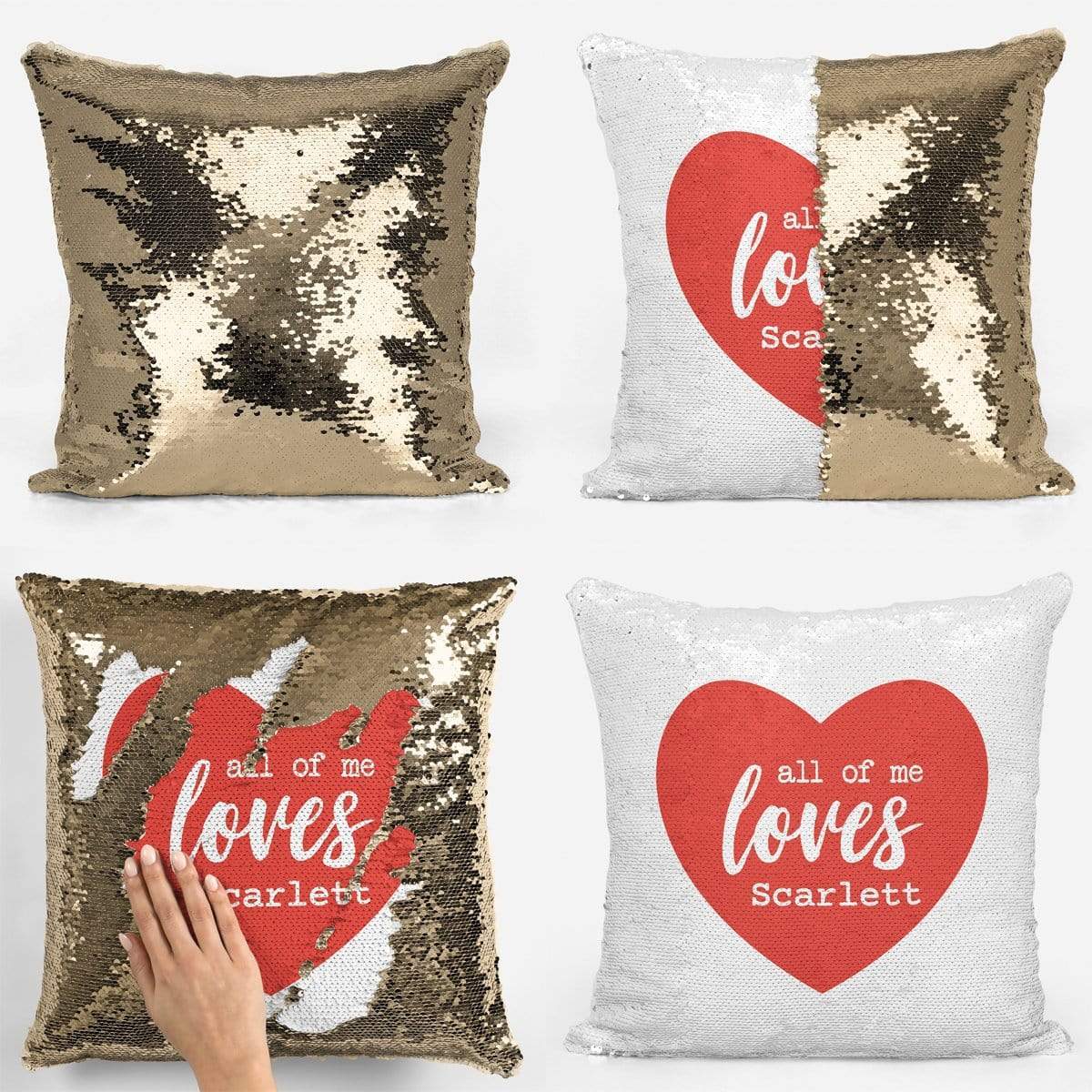 All Of Me Sequin Magic Cushion